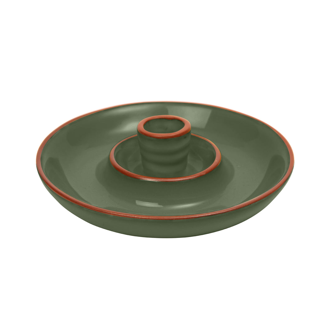 Dexam Sintra Terracotta Olive Dish - Olive Green