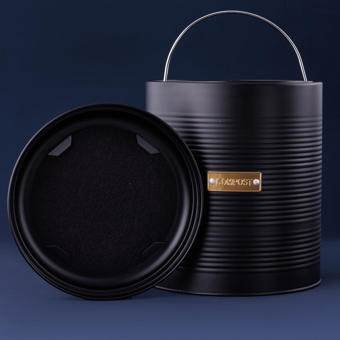 Typhoon Otto Black Compost Caddy