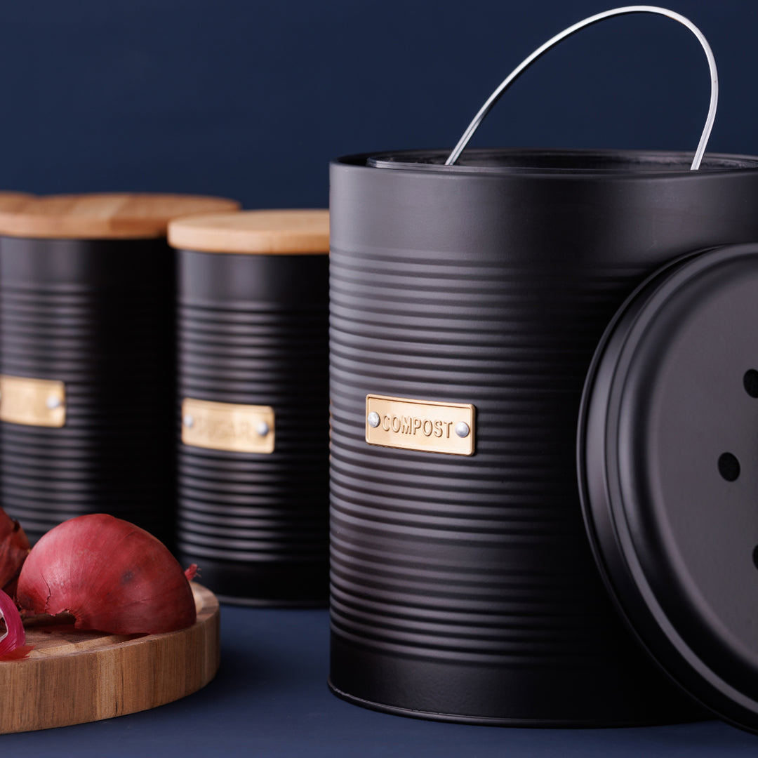 Typhoon Otto Black Compost Caddy