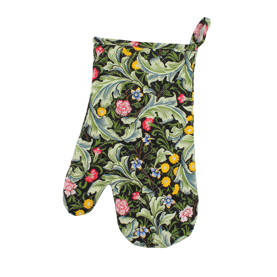 Le Chateau William Morris Leicester Green Oven Gauntlet
