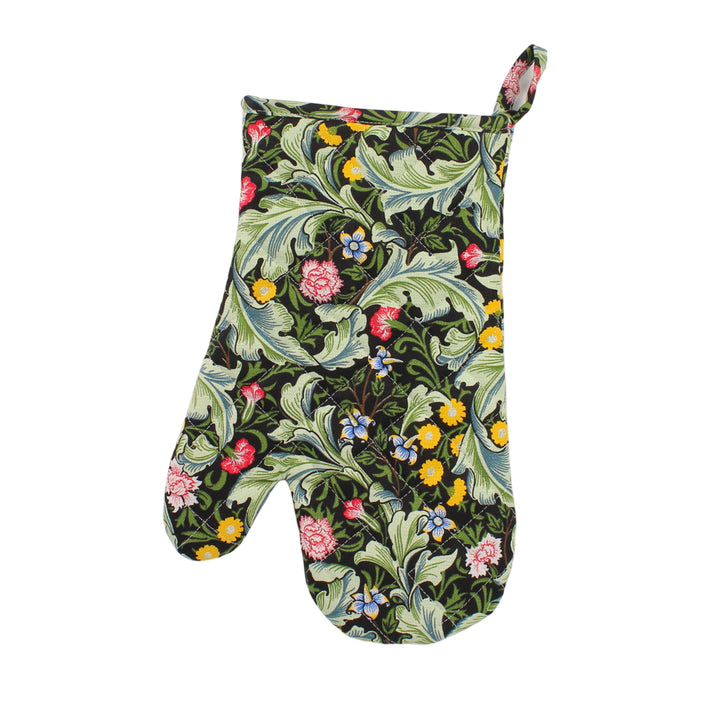 Le Chateau William Morris Leicester Green Oven Gauntlet