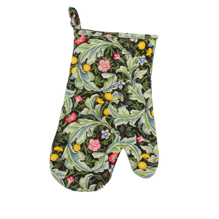 Le Chateau William Morris Leicester Green Oven Gauntlet