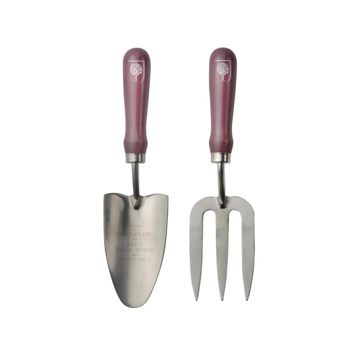 Burgon & Ball Passiflora Trowel & Fork Set