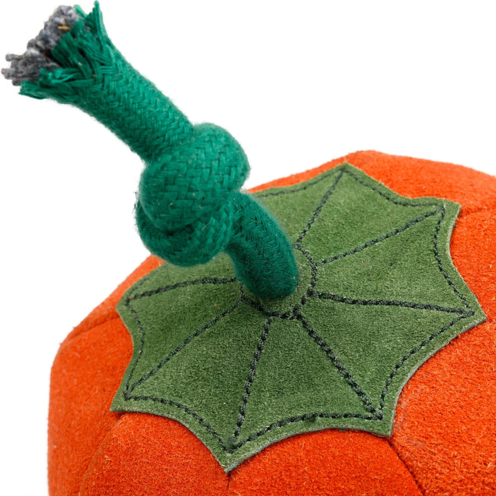 Green & Wilds Eco Dog Toy - Patch the Pumpkin