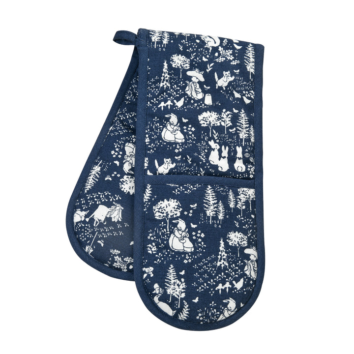 Peter Rabbit Classic Kitchen Linen Set - Dark Blue