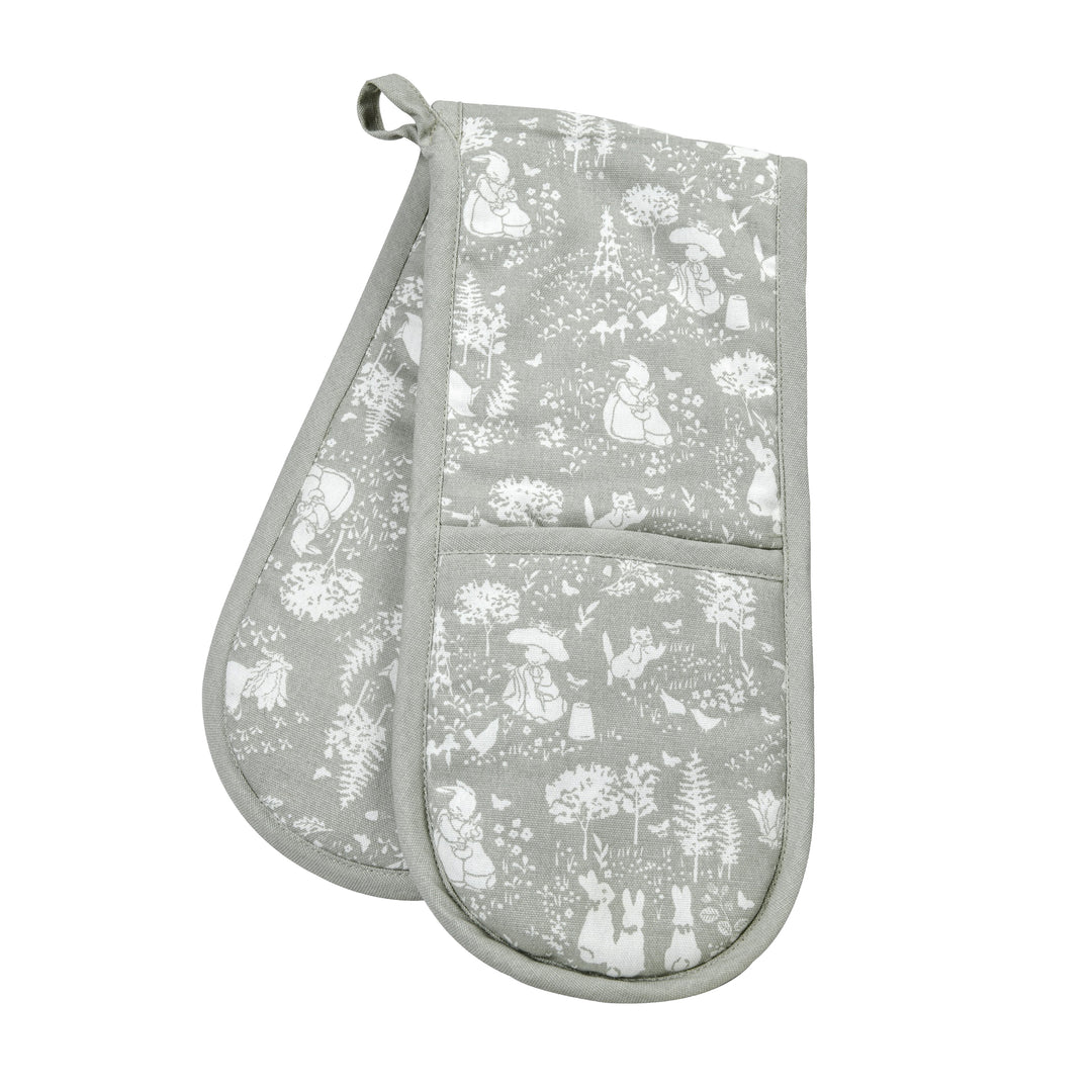 Peter Rabbit Classic Kitchen Linen Set - Grey
