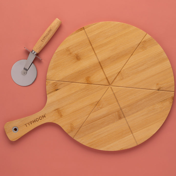 Typhoon 12" Pizza Board & Cutter Set