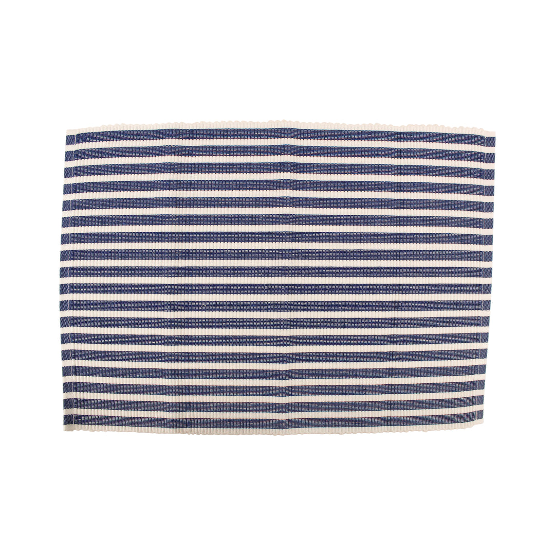 Le Chateau Pack of 2 Eco-Friendly Ribbed Striped Placemats