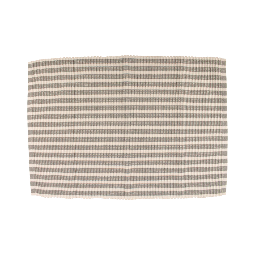 Le Chateau Pack of 2 Eco-Friendly Ribbed Striped Placemats