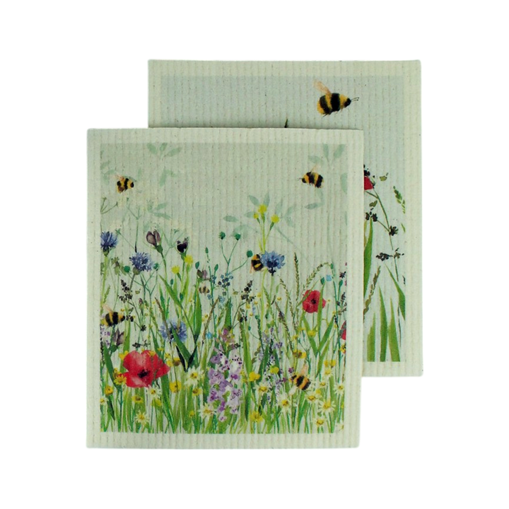 Eddingtons x National Trust Plant-Based Cleaning Cloths - Bees