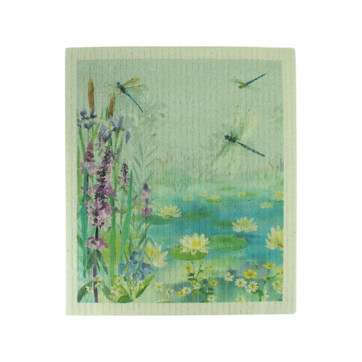 Eddingtons x National Trust Plant-Based Cleaning Cloths - Dragonflies
