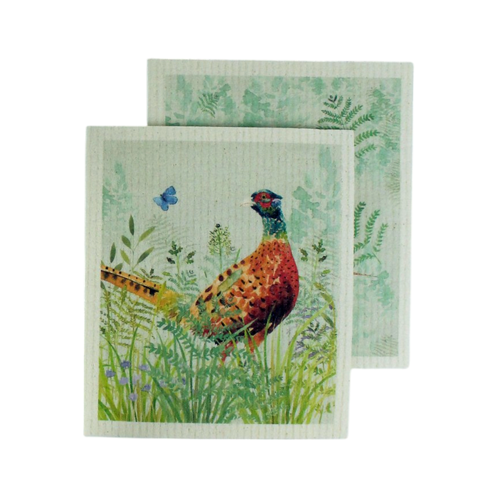 Eddingtons x National Trust Plant-Based Cleaning Cloths - Pheasant