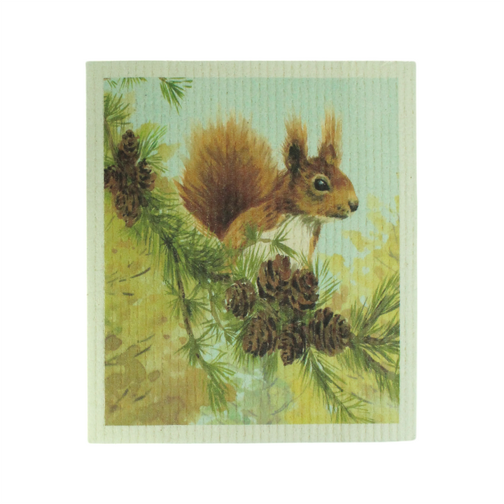 Eddingtons x National Trust Plant-Based Cleaning Cloths - Red Squirrel