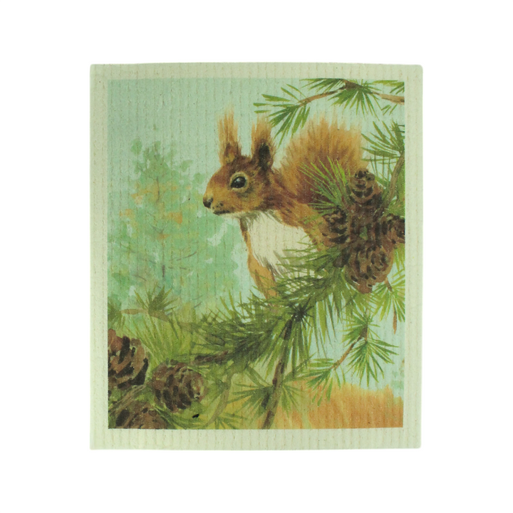 Eddingtons x National Trust Plant-Based Cleaning Cloths - Red Squirrel