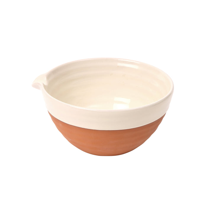 Dexam Porto Terracotta Small Mixing Bowl - Stone