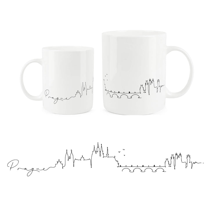 Purely Home City Skyline Bone China Mugs