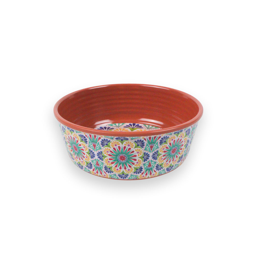 Rio Medallion Melamine Pet Bowl - Small