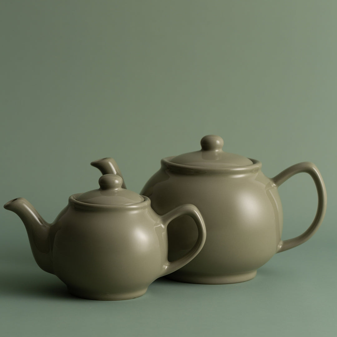 Price & Kensington Glossy Sage Green Teapot - 2 Cup