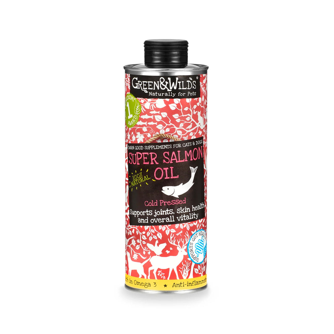 Green & Wilds Eco Friendly Super Salmon Oil (For Cats & Dogs)