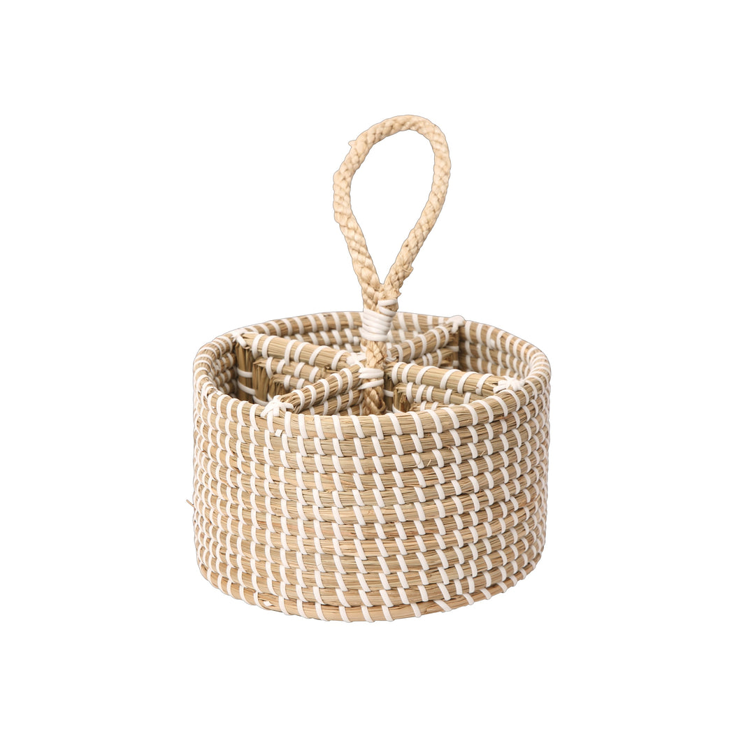 Dexam Sintra Seagrass Cutlery Caddy