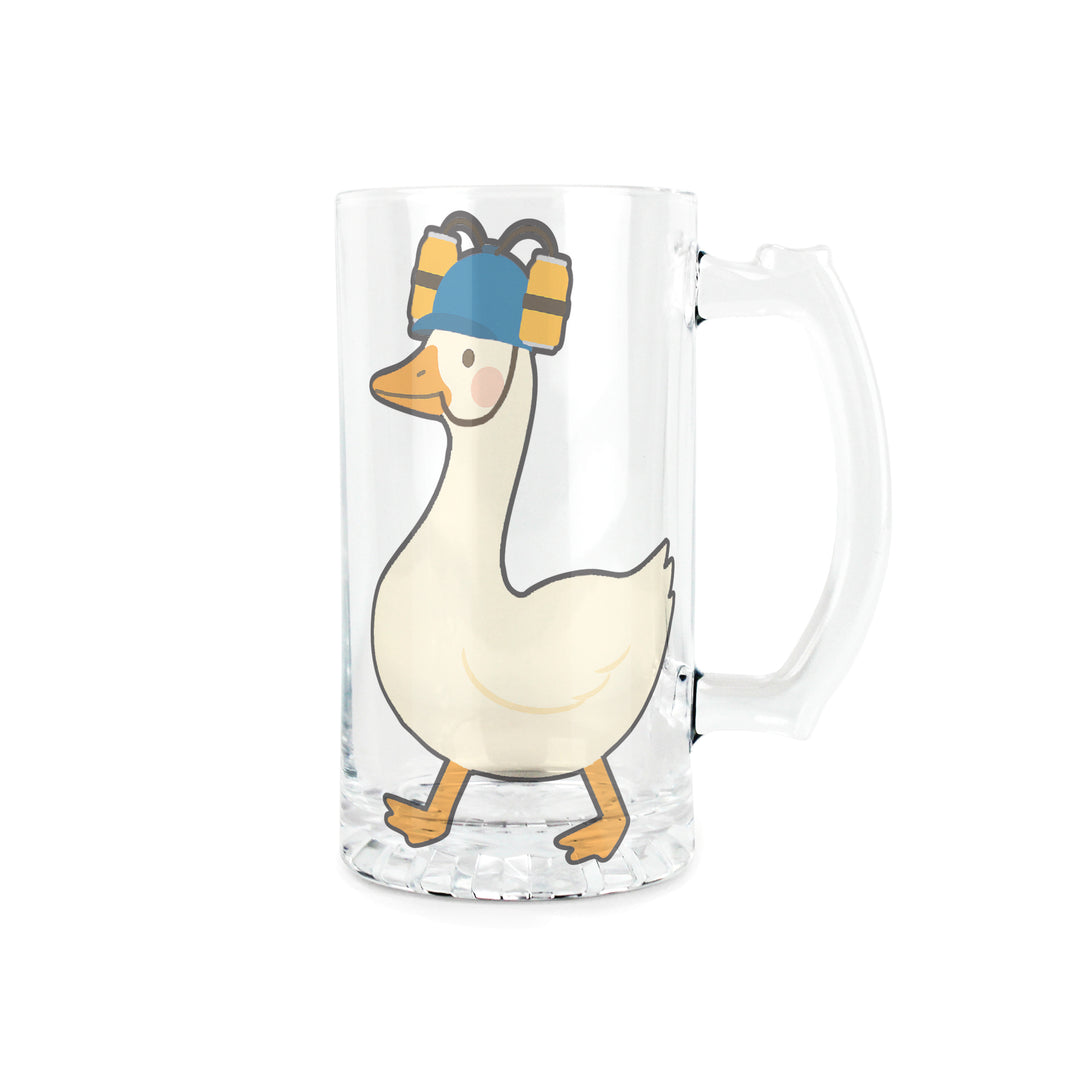 Purely Home Silly Goose Glass Stein