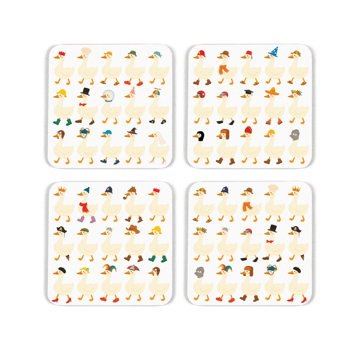 Purely Home Silly Goose Cork Coasters
