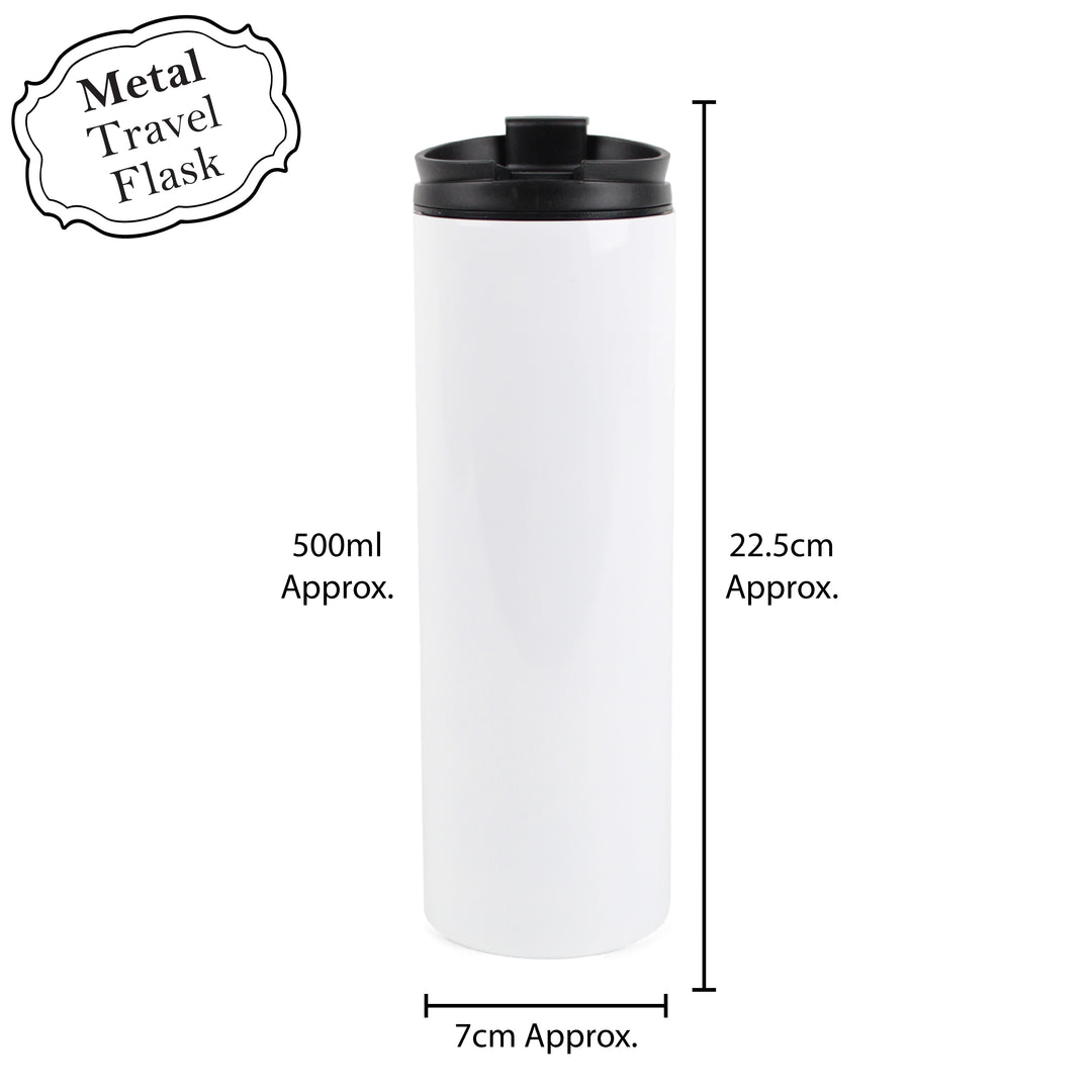 Purely Home Army Travel Flask