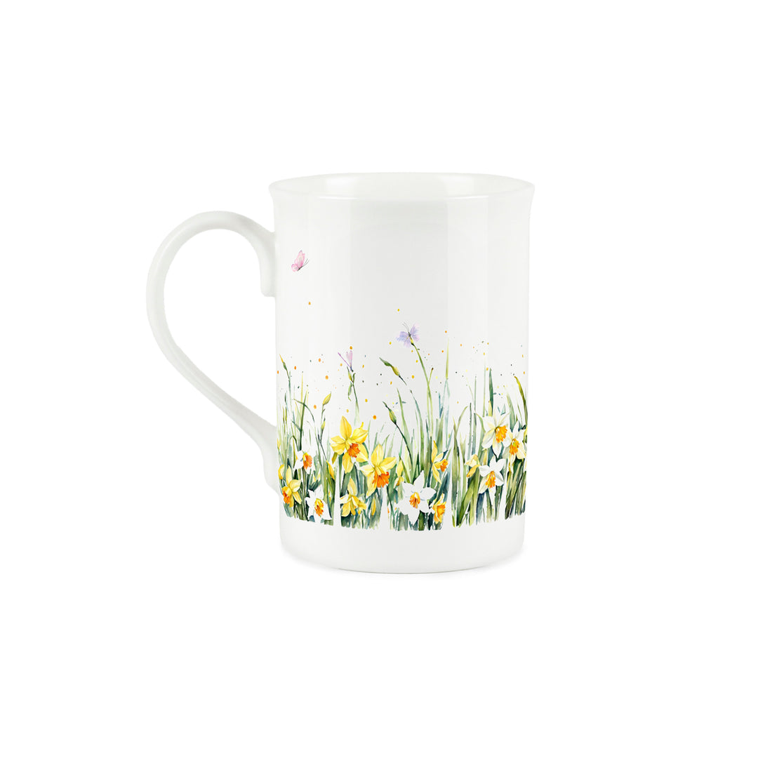 Purely Home Spring Daffodils Bone China Mug