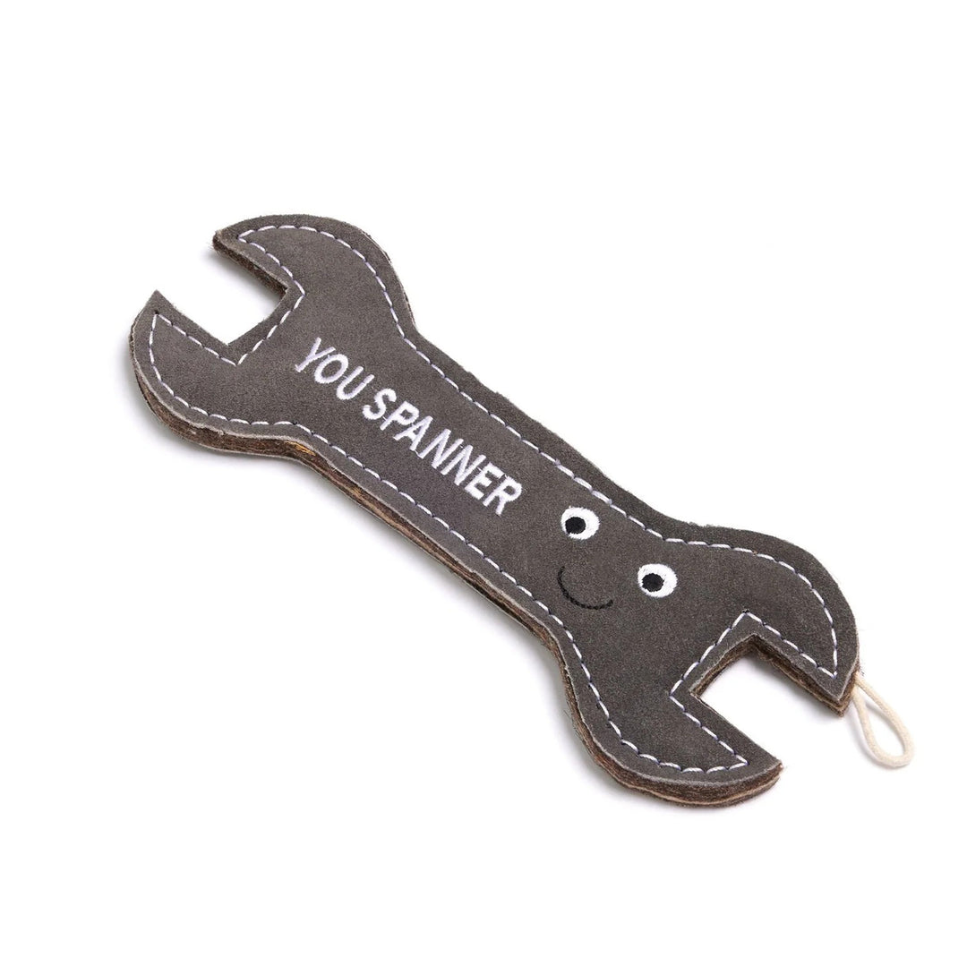 Green & Wilds Eco Dog Toy - Stud the Spanner
