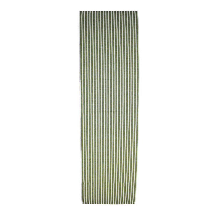 Le Chateau Ribbed Eco-Friendly Striped Table Runner