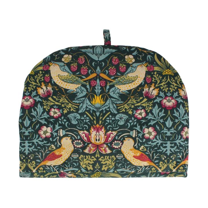 Le Chateau William Morris Strawberry Thief Tea Cosy - Dark Green