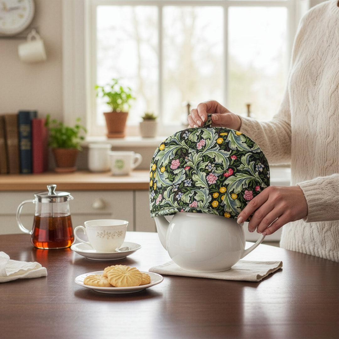 Le Chateau William Morris Leicester Green Tea Cosy