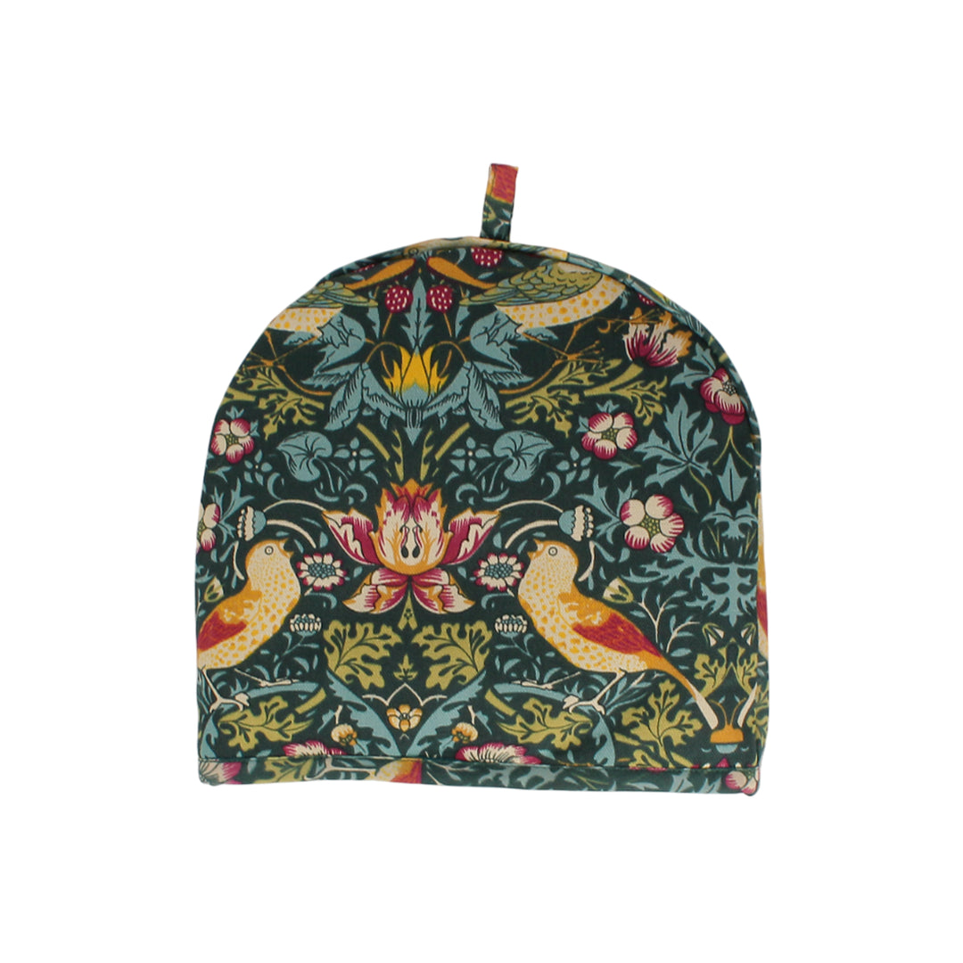 Le Chateau William Morris Strawberry Thief 'Tea-for-One' Tea Cosy - Dark Green