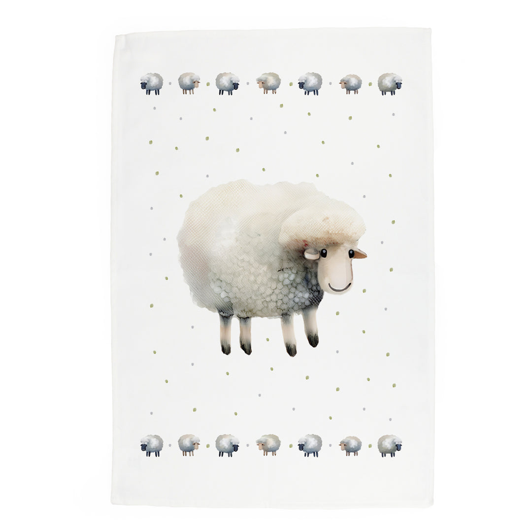Purely Home Spring Sheep Tea Towels