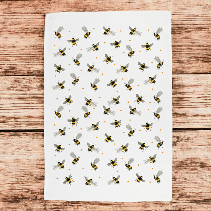 Purely Home Scattered Bees Tea Towels