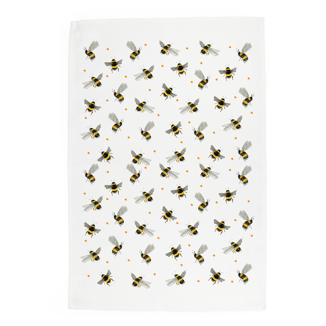 Purely Home Scattered Bees Tea Towels