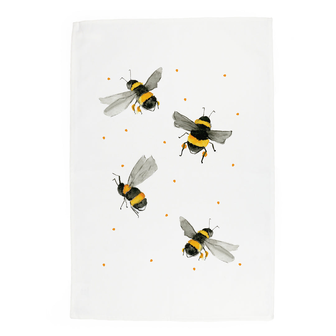 Purely Home Scattered Bees Tea Towels