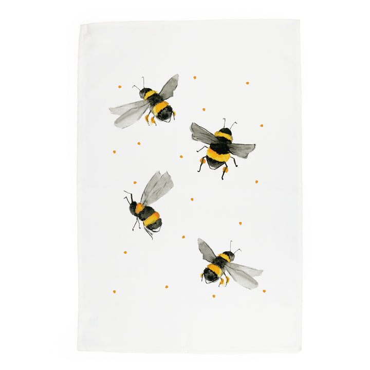 Purely Home Scattered Bees Tea Towels