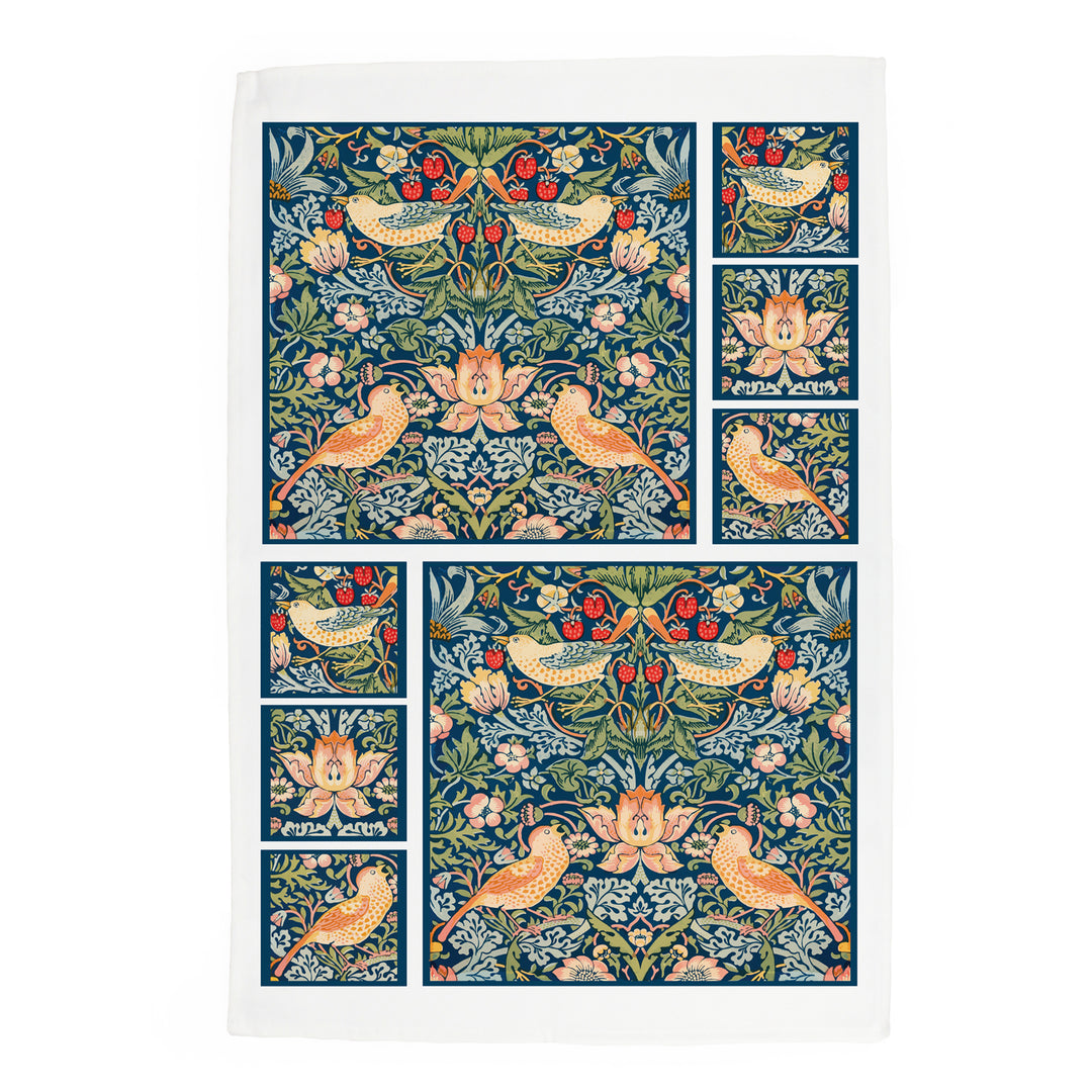 Purely Home Strawberry Thief Tea Towels
