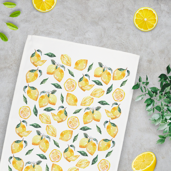 Purely Home Lemons Tea Towels