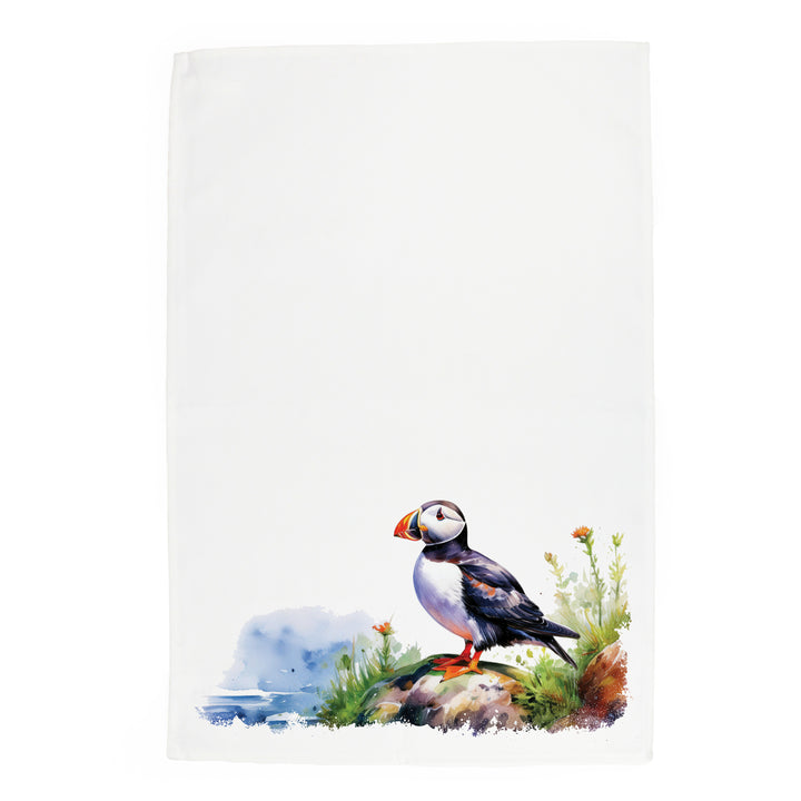Purely Home Seaside Puffin Tea Towel