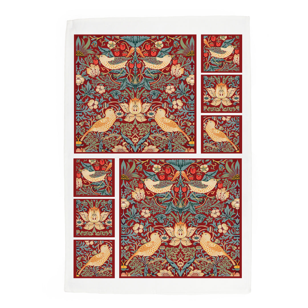 Purely Home Strawberry Thief Tea Towels