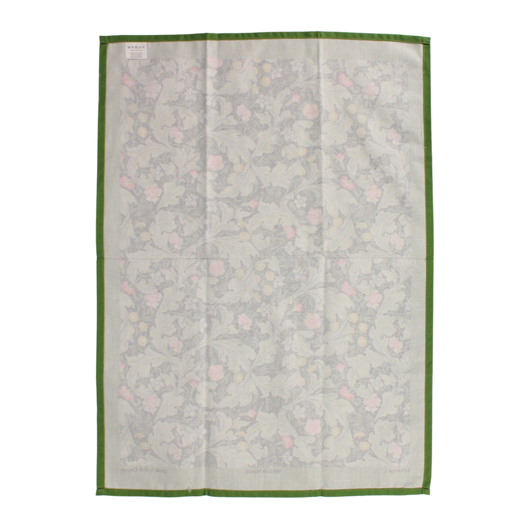 Le Chateau William Morris Leicester Green Tea Towel