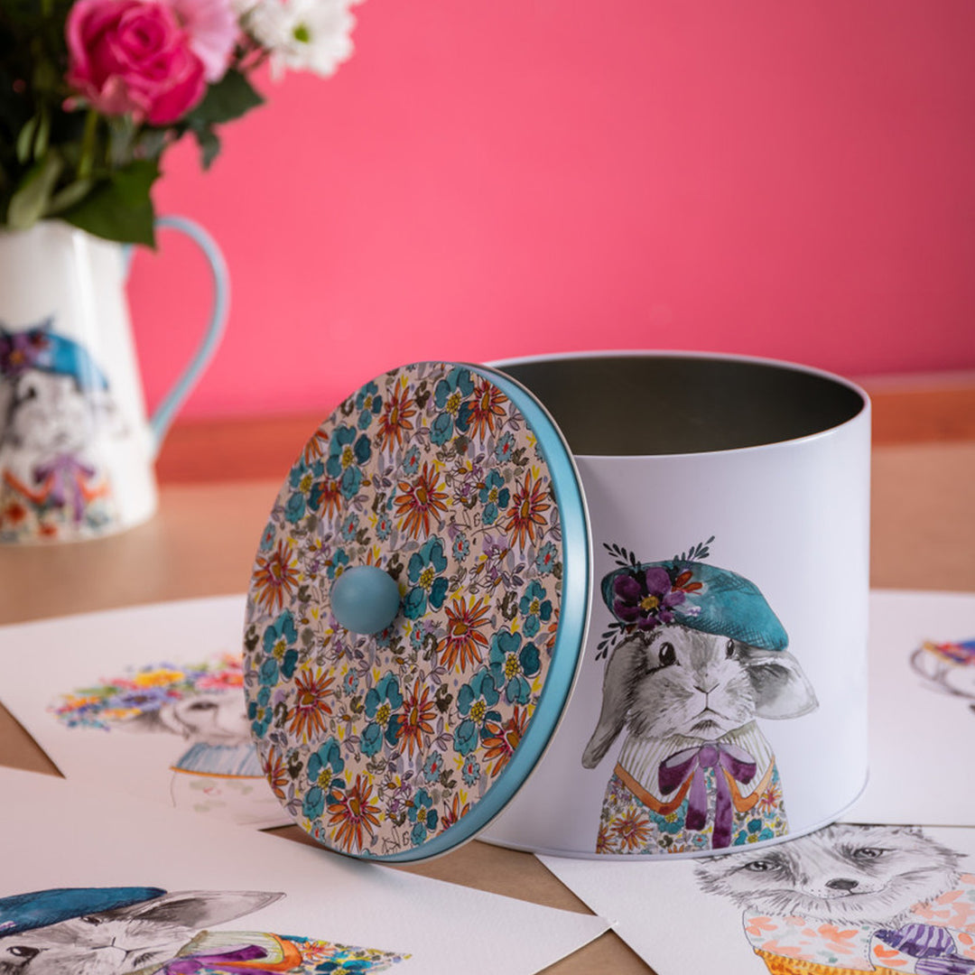 Mikasa x Tipperleyhill Biscuit Tin - Rabbit