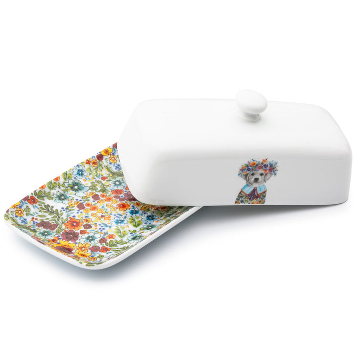 Mikasa x Tipperleyhill Butter Dish - Puppy