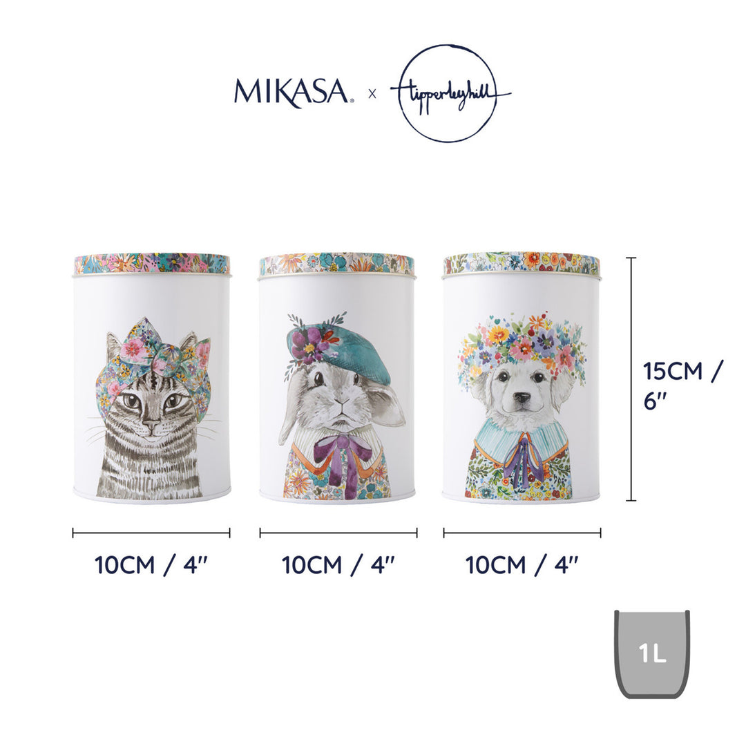 Mikasa x Tipperleyhill Storage Canisters Set