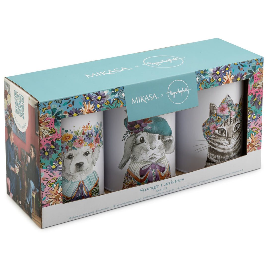 Mikasa x Tipperleyhill Storage Canisters Set