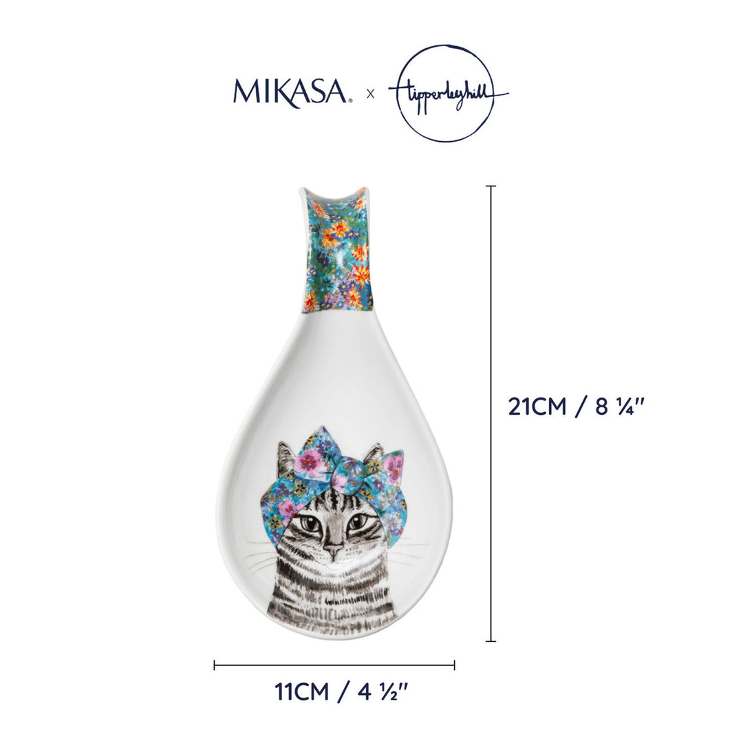 Mikasa x Tipperleyhill Spoon Rest - Cat