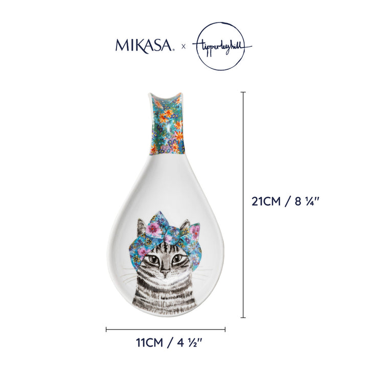 Mikasa x Tipperleyhill Spoon Rest - Cat