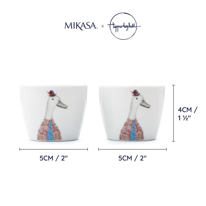 Mikasa x Tipperleyhill Duck Egg Cups